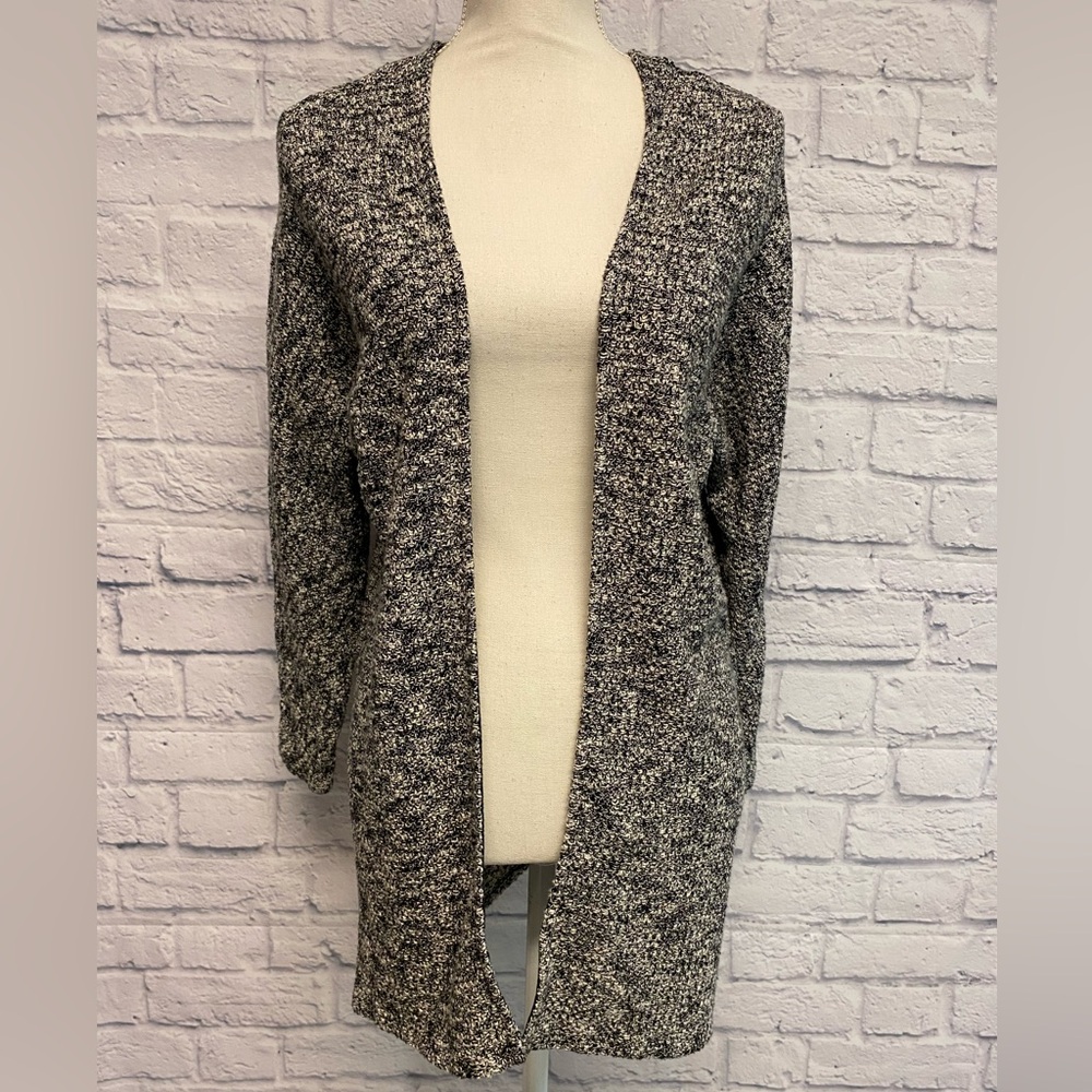 American Eagle Outfitters Marled Knit Open Front Cardigan Sz S